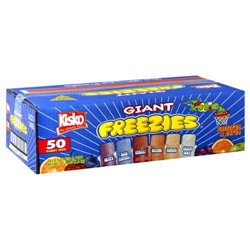 5793 - Kisko Giant Freezies Pop - 50 Count - BOX: 50