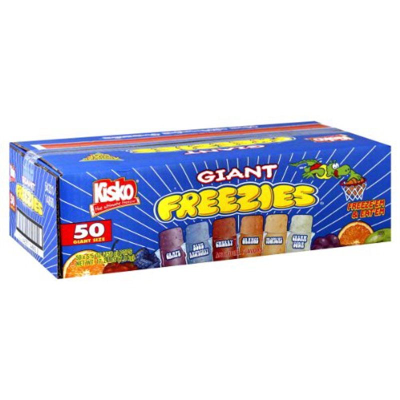 5793 - Kisko Giant Freezies Pop - 50 Count - BOX: 50