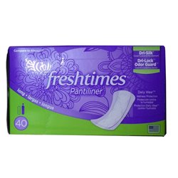 16553 - Freshtimes Pantiliner - 40ct - BOX: 12 Units