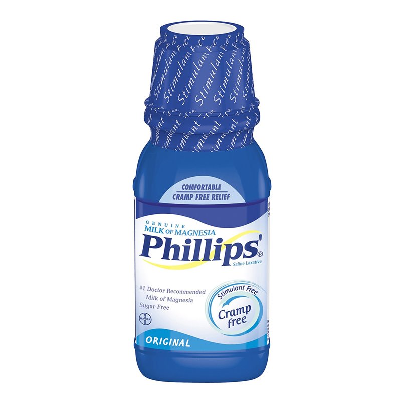 5002 - Philips' Milk Of Magnesia - 12 fl. oz. - BOX: 12 Units