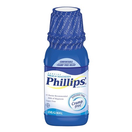 5002 - Philips' Milk Of Magnesia - 12 fl. oz. - BOX: 12 Units