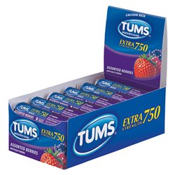 16373 - Tums Assorted Berries - 12ct - BOX: 30 Pkg