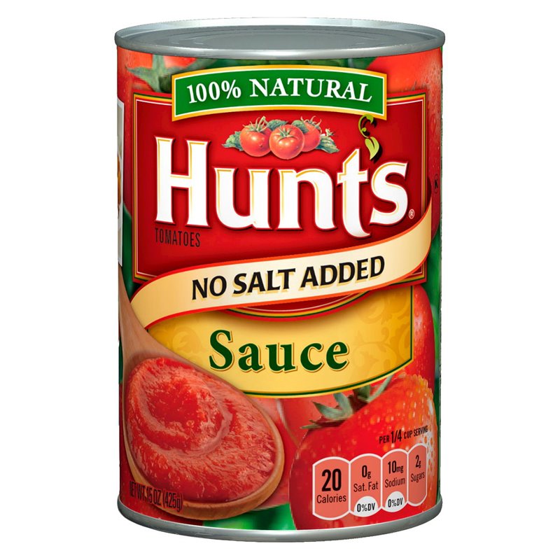 16430 - Hunt's Tomato Sauce - 15 oz. (Case of 24) - BOX: 24 Units
