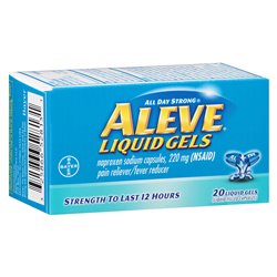 5059 - Aleve Liquid Gel - 20 Caps - BOX: 