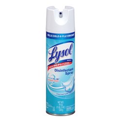 16542 - Lysol Disinfectant Spray, Crisp Linen - 19 oz. (12 Pack)Blue - BOX: 12 Units