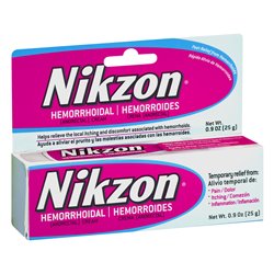 16646 - Nikzon Hemorrhoidal Cream - 0.9 oz. - BOX: 