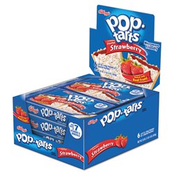7322 - Pop Tarts Strawberry - 6ct - BOX: 12 Pkg