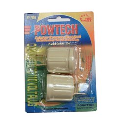 7955 - Powtech Bulb Socket Adapter 2 Pcs ( PT-7956 ) - BOX: 