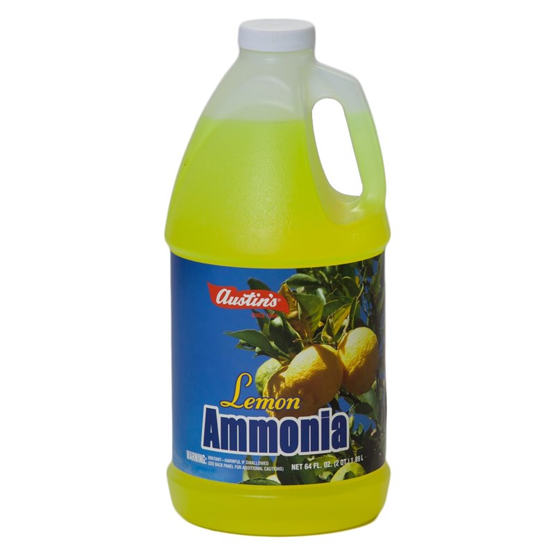 8125 - Ammonia Lemon - 64 fl. oz. (Case of 8) - BOX: 8 Units