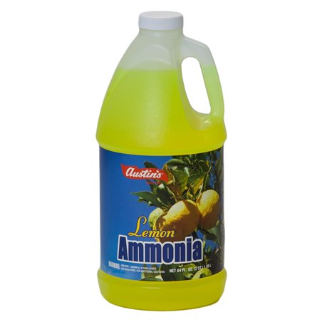 8125 - Ammonia Lemon - 64 fl. oz. (Case of 8) - BOX: 8 Units