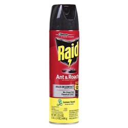 16820 - Raid Ant & Roach, Lemon Scent (16479) - 17.5 oz. - BOX: 12 Units