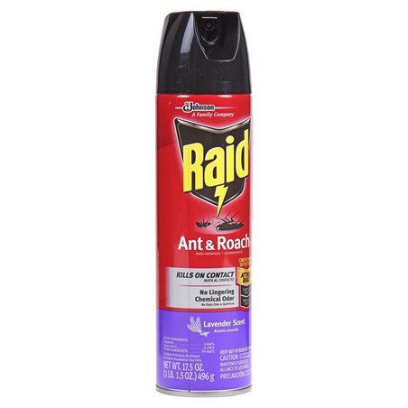 16821 - Raid Ant & Roach, Lavender (73963) - 17.5 oz. - BOX: 12 Units