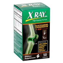 16859 - X Ray Dol Glucosamine Chondroitin Tablets - 50ct - BOX: 