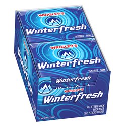 8299 - Wrigley's Winterfresh Gum - 10 Pack - BOX: 
