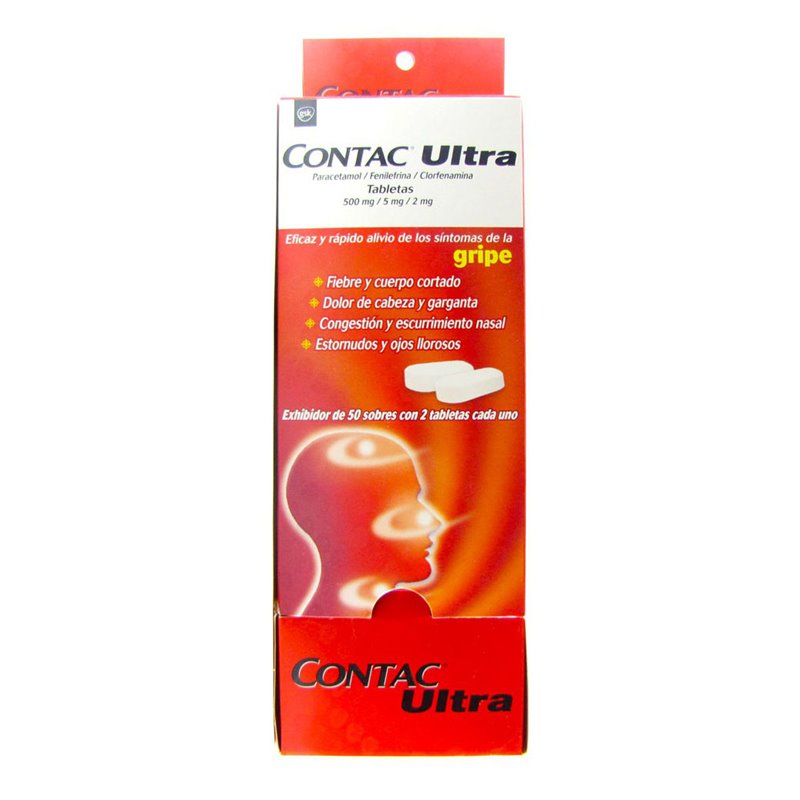 16981 - Contac Ultra ( Rox ) - 50ct - BOX: 10 Boxes