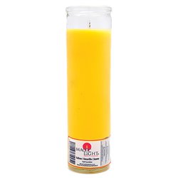 8867 - Candle 7 Days Yellow - (Case of 12) - BOX: 12 Units