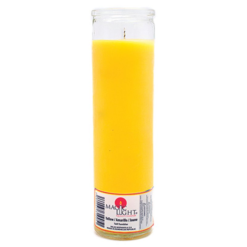 8867 - Candle 7 Days Yellow - (Case of 12) - BOX: 12 Units