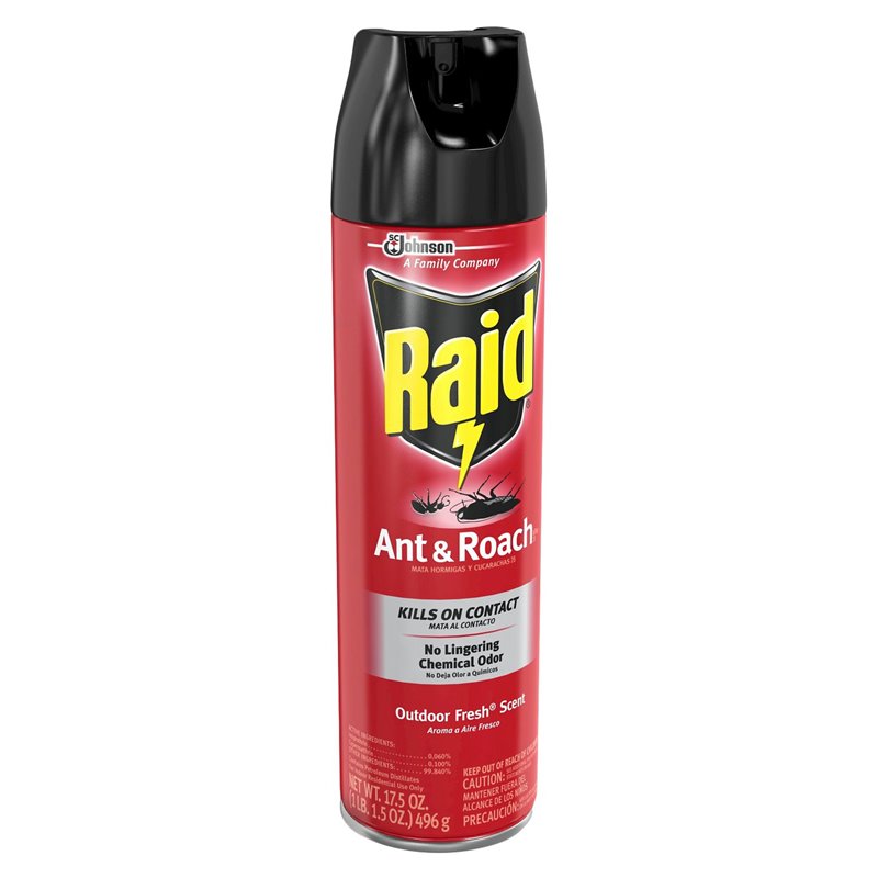 16822 - Raid Ant & Roach, Outdoor (74919) - 17.5 oz. - BOX: 12 Units