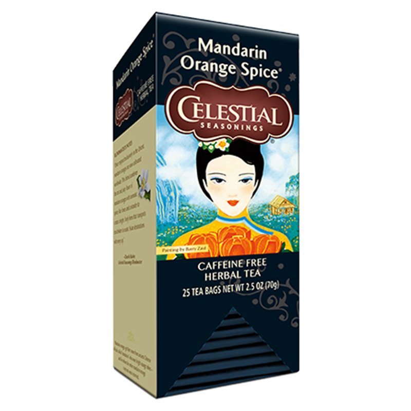 7863 - Celestial Mandarin Orange Spice - 25 Bags - BOX: 6 Pkg