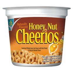 4209 - General Mills Honey Nut Cheerios Cereal Cups - 6 Pack - BOX: 10 Pkg
