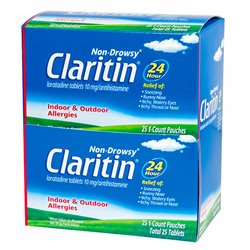 8770 - Claritin 24 Hrs Allergy Relief - 25ct - BOX: 