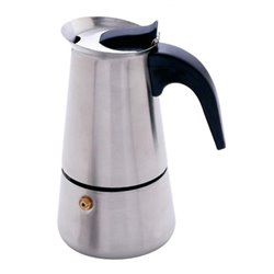 9009 - Imusa Stainless Steel Coffee Maker - 2 Cups - BOX: 3 Units