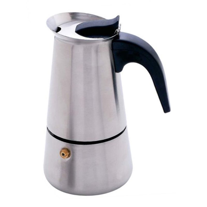 9009 - Imusa Stainless Steel Coffee Maker - 2 Cups - BOX: 3 Units