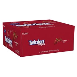 17097 - Twizzlers Twists Strawberry - 18ct - BOX: 12 Box
