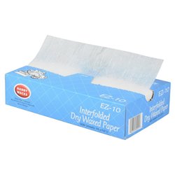9189 - EZ-10 Deli Dry Waxed Paper - 500 Sheets - BOX: 