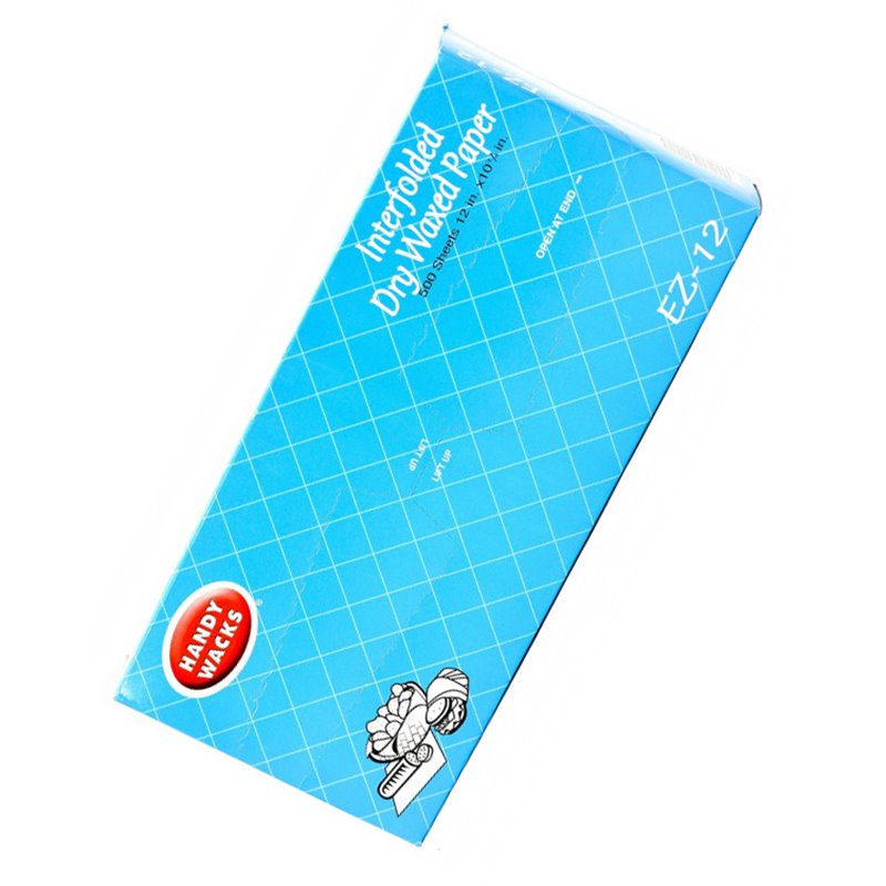 9190 - EZ-12 Deli Dry Waxed Paper - 500 Sheets - BOX: 12 Units
