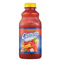 17059 - Clamato Tomato Cocktail, Picante - 32 fl. oz. (12 Pack) - BOX: 12 Units