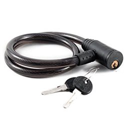 8647 - Bicycle Cable Lock, 2 Ft. ( TS-F017 ) - BOX: 24