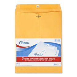 9463 - Clasp Envelope 10" x 13" - 3 Pack - BOX: 4 Pkg