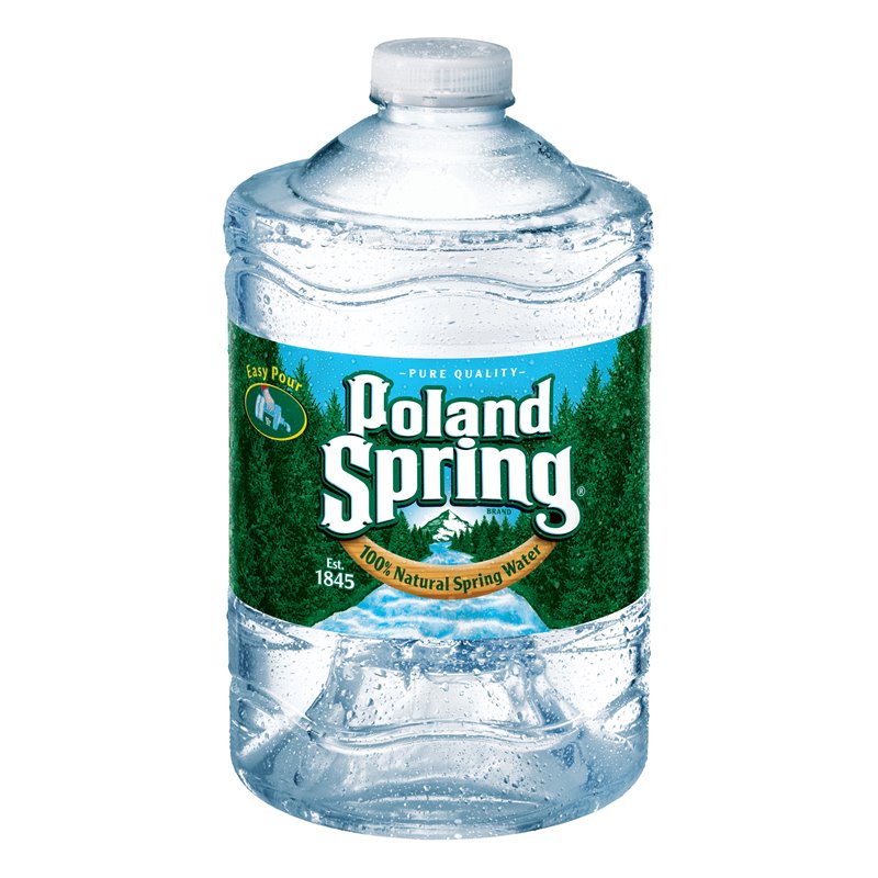 3462 - Poland Spring Water - 3 Lt. (Case of 6) - BOX: 6 Units