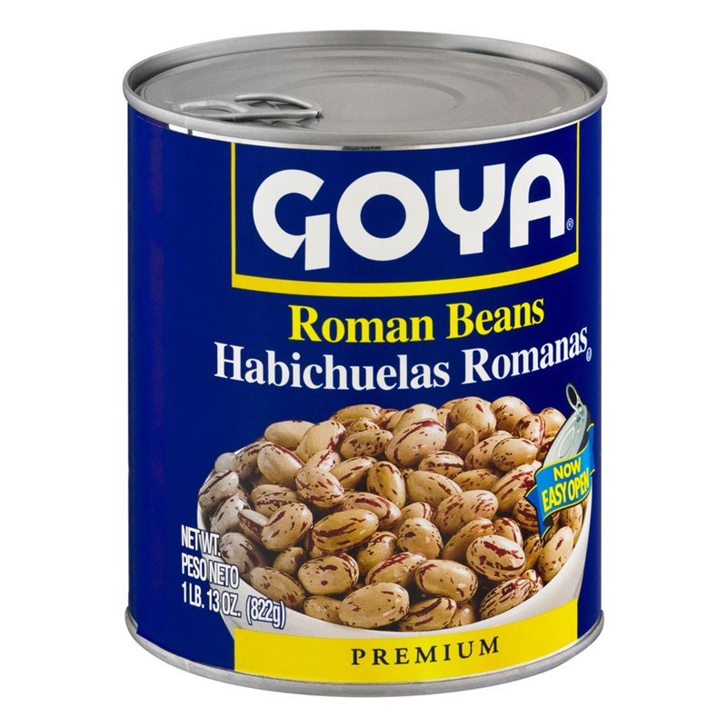 17252 - Goya Roman Beans - 29 oz. (Pack of 12) - BOX: 12 Units