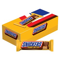 5589 - Snickers Peanut Butter ( Hangry ) - 18ct - BOX: 12 Pkg