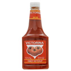 17310 - Victorina Tomato Ketchup - 24 oz. (Case of 16) - BOX: 