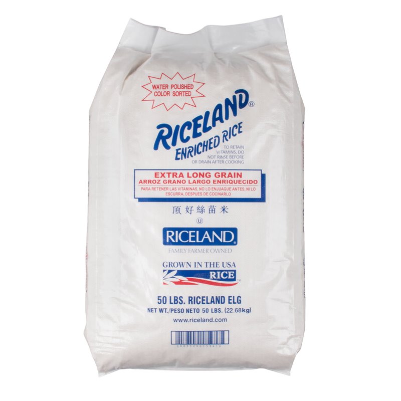 2529 - Riceland Rice ELG 4% - 50 Lb. - BOX: 1 Unit