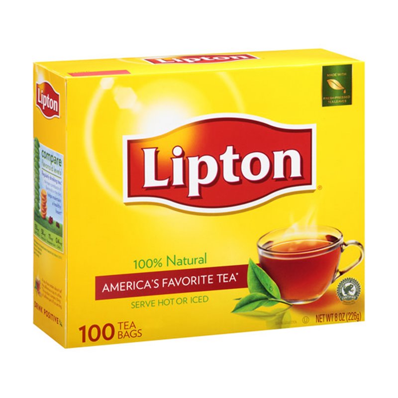 2566 - Lipton Tea - 100 Bags - BOX: 