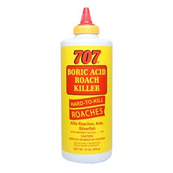 6516 - 707 Boric Acid Roach Killer - 16 oz. - BOX: 12 Units