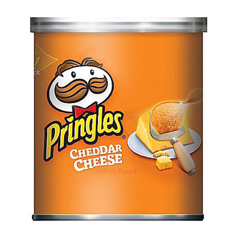 7442 - Pringles Cheddar Cheese -  1.41 oz. (12 Pack) - BOX: 12 Units
