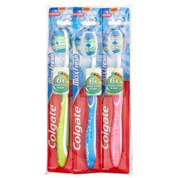 17517 - Colgate Toothbrush, MaxFresh, Soft - (Pack of 6) - BOX: 