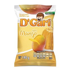17446 - D'Gari Gelatin Mango - 4.9 oz. (Case of 24) - BOX: 