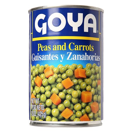 8753 - Goya Peas & Carrots - 15 oz. (Pack of 24) - BOX: 24 Units