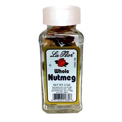 9597 - La Flor Whole Nutmeg, 2 oz. - (Pack of 12) - BOX: 