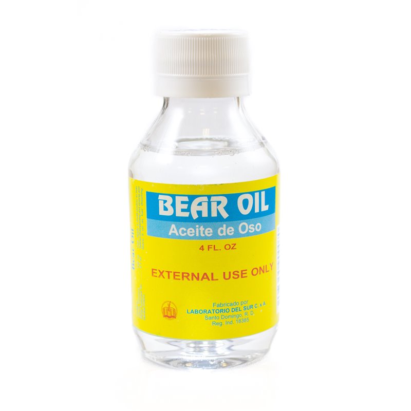 14697 - Bear Oil (Aceite de Oso), 4 fl. oz. - BOX: 
