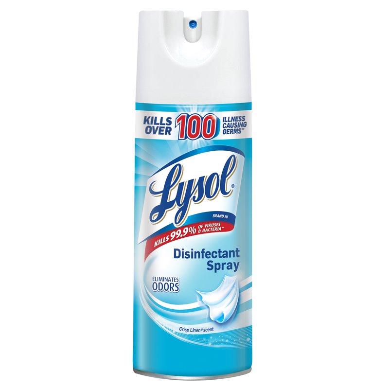 17291 - Lysol Disinfectant Spray, Crisp Linen - 12.5 oz. (12 Pack) - BOX: 12 Units