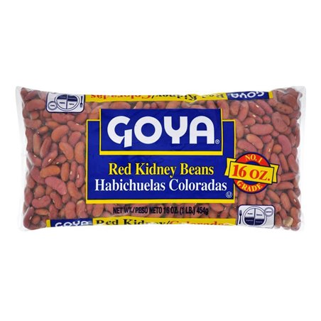 6693 - Goya Red Kidney Beans - 1 Lb. - (Case of 24) - BOX: 24 Units