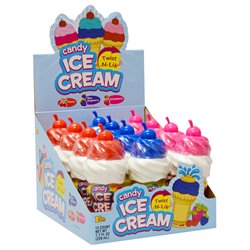 17392 - Ice Cream Candy Twist-N-Lik ( 10266 ) - 12 Count - BOX: 8 Pkg