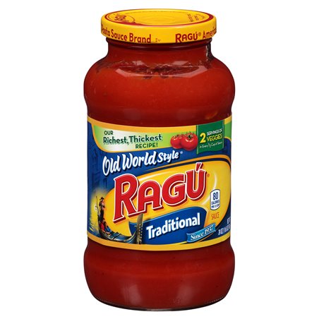 17733 - Ragú Traditional Pasta Sauce - 24 oz. (12 Pack) - BOX: 